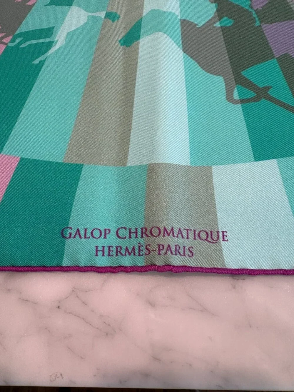 Hermès Galop Chromatique 90 Silk Scarf NIB Box - Picture 2 of 6